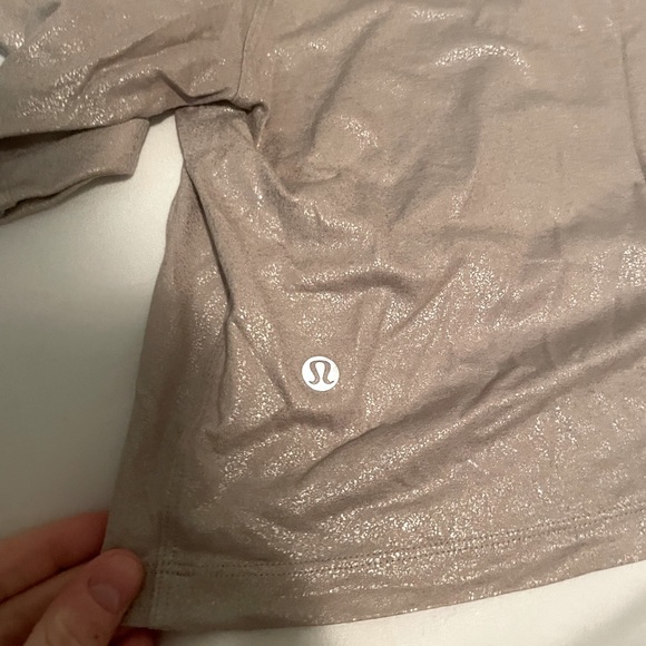 Soul Cycle x Lululemon, worn once, glittery workout top - Picture 2 of 6